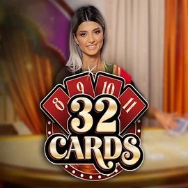 32 Cards slot visual from Ezugi available on gambloriaa.pt