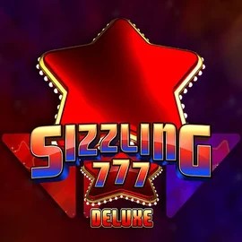 Sizzling 777 Deluxe slot logo by Wazdan at Gambloria Casino