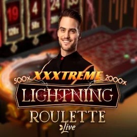 XXXtreme Lightning Roulette logo – Live Casino by Evolution at Gambloria Casino